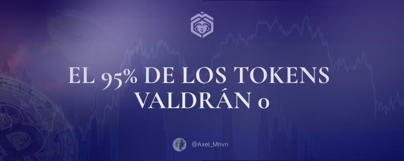 Por qué el 95% de los tokens cripto está condenado a valer cero