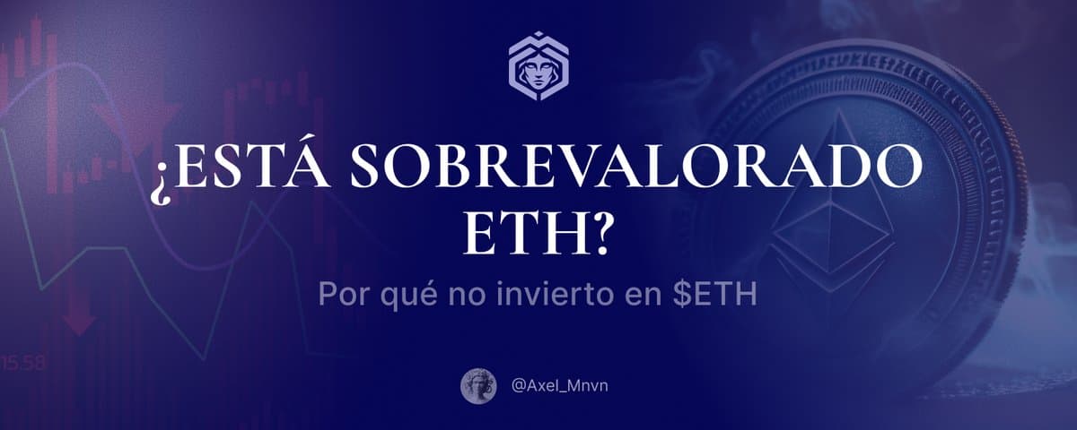 Por qué no invierto en $ETH